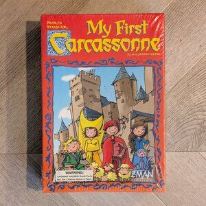 My First Carcassonne Board Game New In Box Sealed Z-Man Games Klaus-Jurgen Wrede